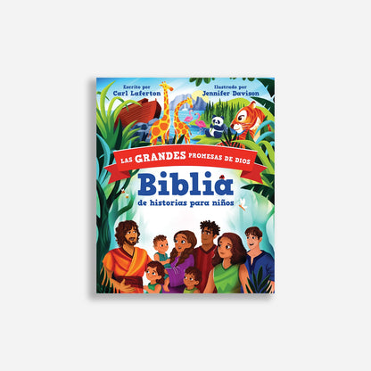 Las grandes promesas de Dios: Biblia de historias para niños